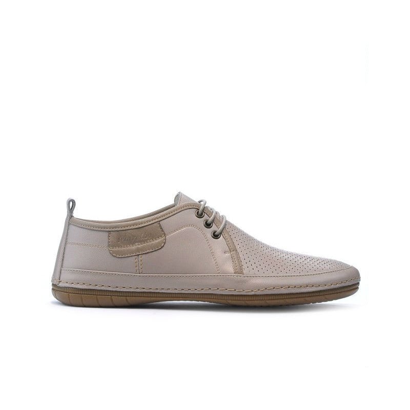 Herren Mokassins 865 beige+Sand