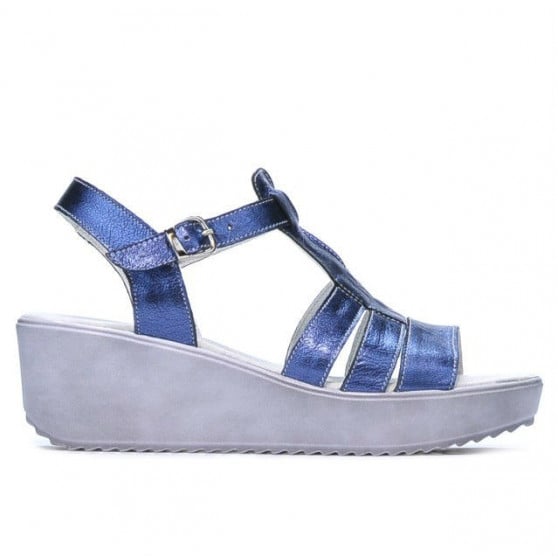Damen Sandalen 5023 indigo perlmutt Damen Sandalen 5023 indigo perlmutt