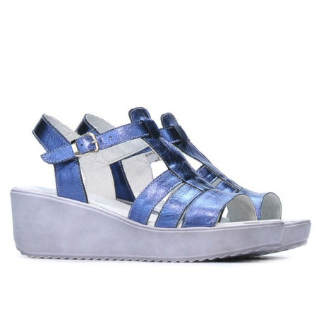Damen Sandalen 5023 indigo perlmutt