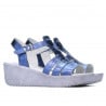 Damen Sandalen 5023 indigo perlmutt