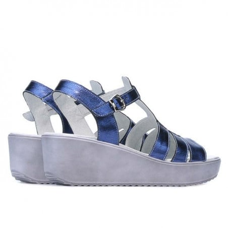 Damen Sandalen 5023 indigo perlmutt