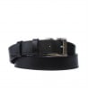 Herren-/Damen-Gürtel 11bc schwarz