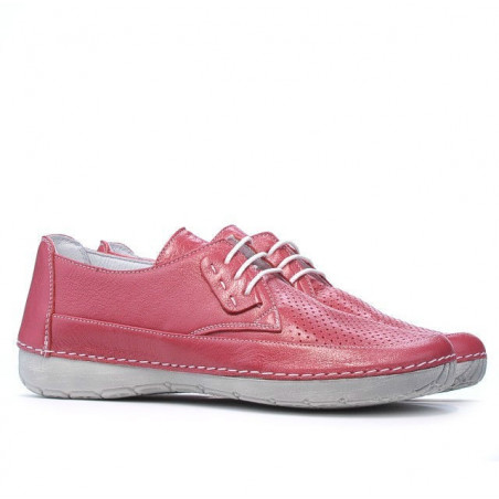 Damen Mokassins 672m rosa