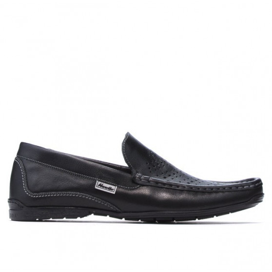 Herren-Mokassins 813p schwarz Herren-Mokassins 813p schwarz
