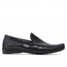 Herren-Mokassins 813p schwarz