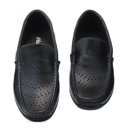 Herren-Mokassins 813p schwarz