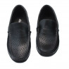 Herren-Mokassins 813p schwarz