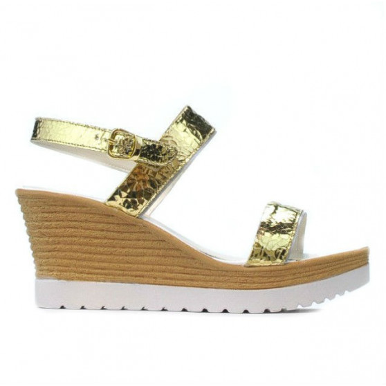Damen Sandalen 5031 Gold Damen Sandalen 5031 Gold