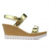 Damen Sandalen 5031 Gold