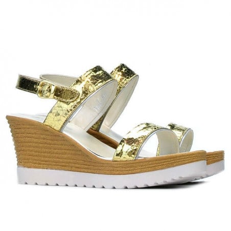 Damen Sandalen 5031 Gold