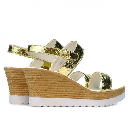 Damen Sandalen 5031 Gold