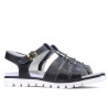 Damen Sandalen 5032 schwarz