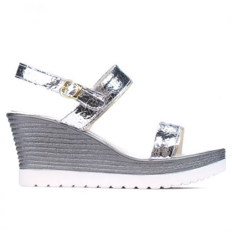Damensandalen 5031 silber