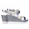 Damensandalen 5031 silber