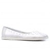 Damen Ballerinas 7004 beige Perlmutt