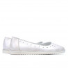 Damen Ballerinas 7004 beige Perlmutt