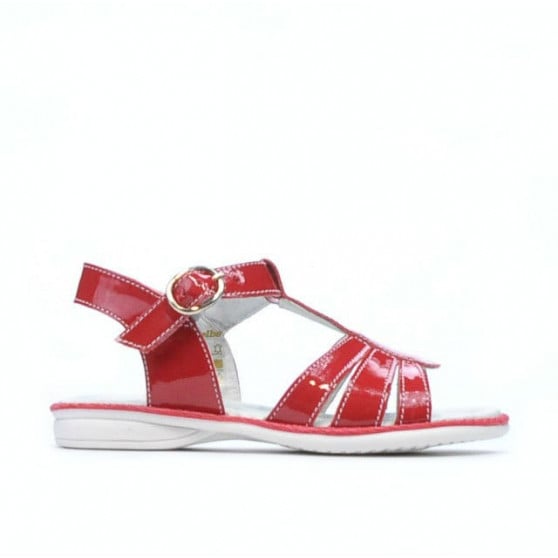 Kleinkindersandalen 53c Lackrot Kleinkindersandalen 53c Lackrot