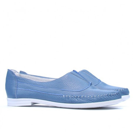 Damen Mokassins 675 blau