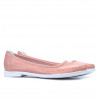 Damen Ballerinas 676 Rosa