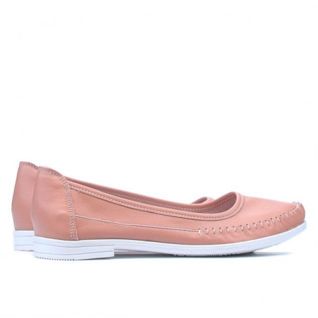 Damen Ballerinas 676 Rosa