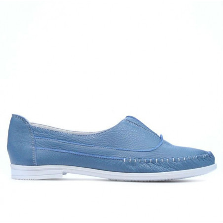 Damen Mokassins 675 blau