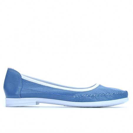 Damen-Ballerinas 676 Blau