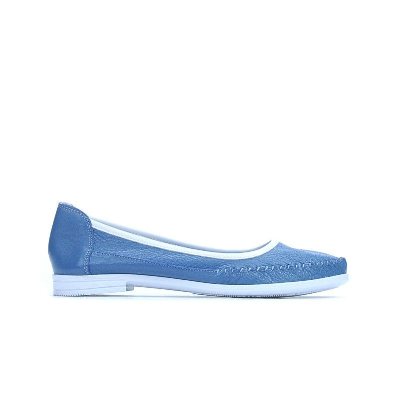 Damen-Ballerinas 676 Blau