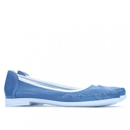 Damen-Ballerinas 676 Blau