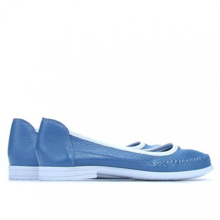 Damen-Ballerinas 676 Blau