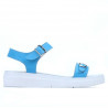 Damensandalen 5033 blau