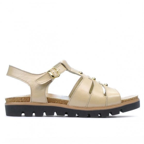 Damensandalen 5032 beige Damensandalen 5032 beige