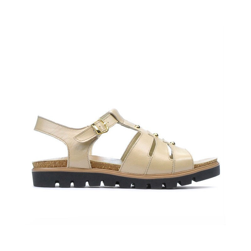 Damensandalen 5032 beige