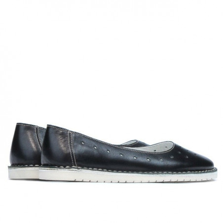 Damen-Ballerinas 7004 schwarz