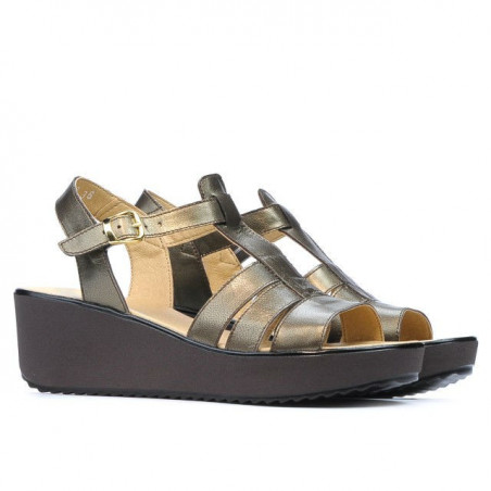 Damen Sandalen 5023 kupferfarben