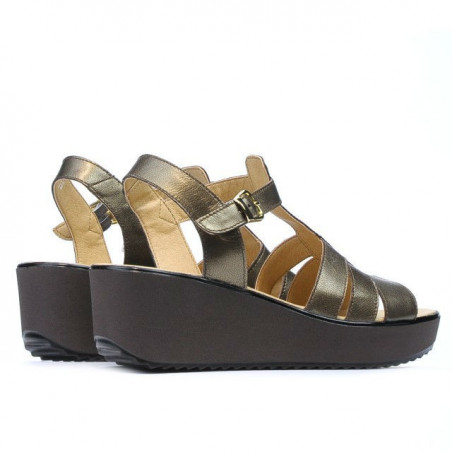 Damen Sandalen 5023 kupferfarben