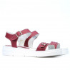 Damen Sandalen 5033 rot