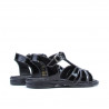 Kleinkinder Sandalen 53c schwarzer Lack