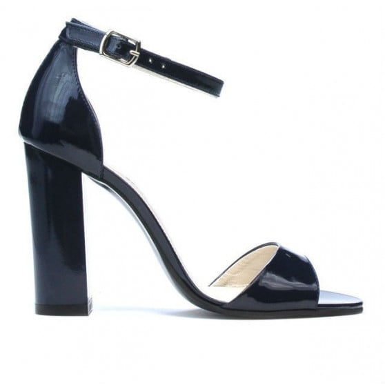 Damensandalen 1259 Lack Indigo Damensandalen 1259 Lack Indigo