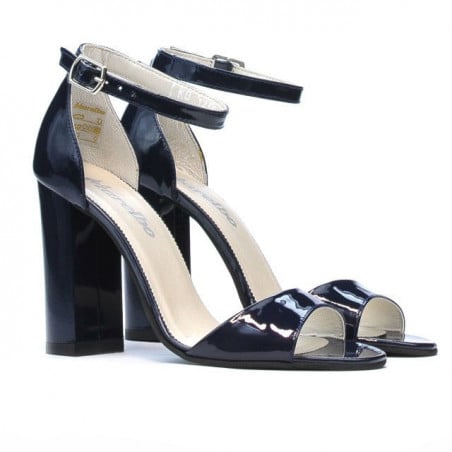Damensandalen 1259 Lack Indigo