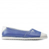 Damen-Ballerinas 7003 Blau-kombiniert