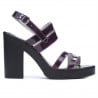 Damen Sandalen 5027 Lack Lila