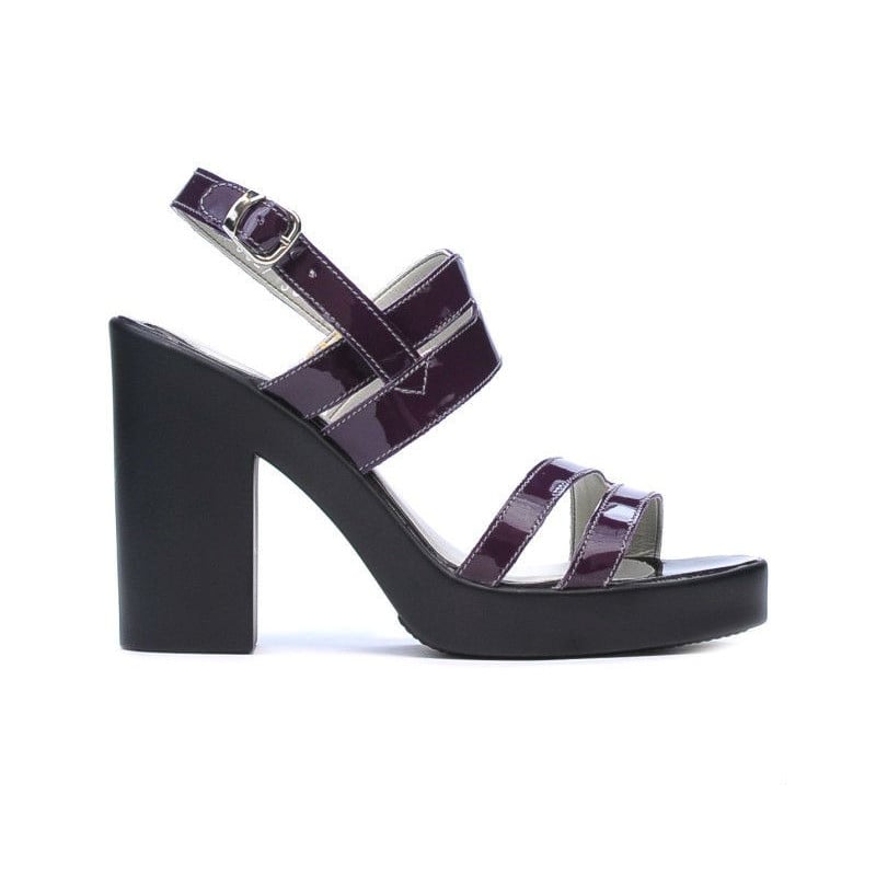 Damen Sandalen 5027 Lack Lila