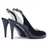 Damen Sandalen 1250 Lack Indigo