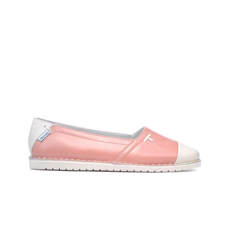 Damen Ballerinas 7003 rosa kombiniert