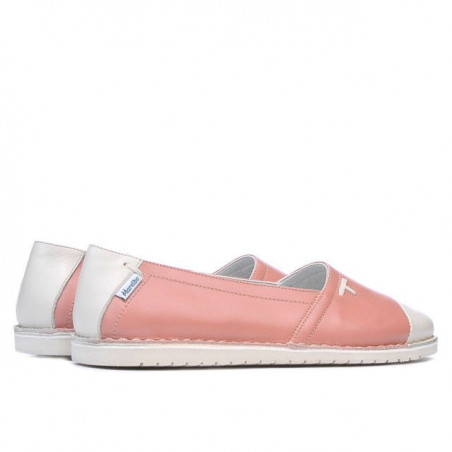 Damen Ballerinas 7003 rosa kombiniert