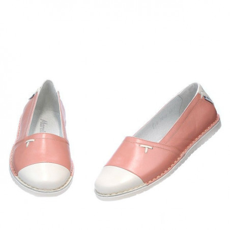 Damen Ballerinas 7003 rosa kombiniert