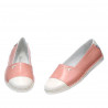 Damen Ballerinas 7003 rosa kombiniert