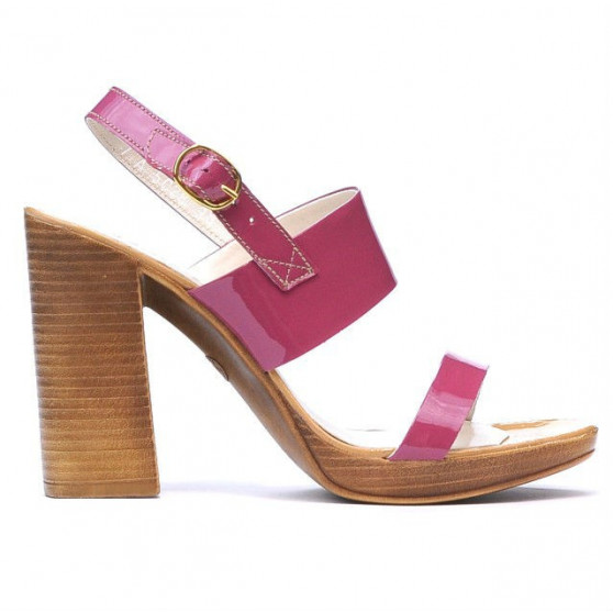 Damensandalen 5028 Lack Fuchsia Damensandalen 5028 Lack Fuchsia