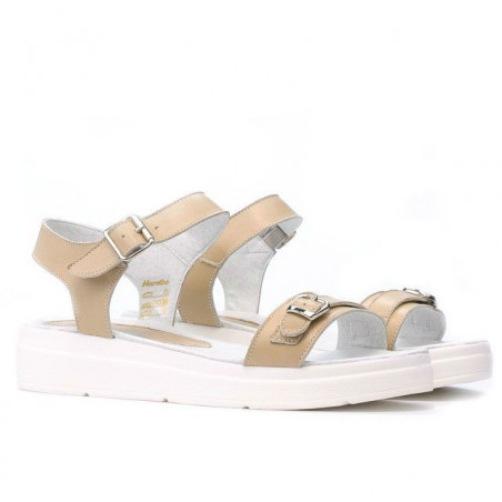 Damen Sandalen 5033 Karamell