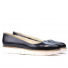 Damen Freizeitschuhe 677 Lack Indigo